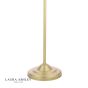 Laura Ashley Cordwell Floor Lamp Matt Antique Brass With Shade