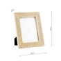 Laura Ashley Fernhill Photo Frame Matt Taupe 5" x 7"
