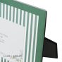 Laura Ashley Denwick Photo Frame Matt Green and Green 7" x 5"