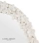 Laura Ashley Romsey Mirror Matt White 65cm