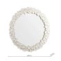 Laura Ashley Romsey Mirror Matt White 65cm