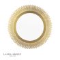 Laura Ashley Rushden Mirror Gold 60cm