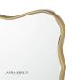 Laura Ashley Medora Mirror Matt Gold 64.5 X 49.5cm