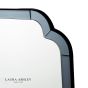 Laura Ashley Martham Mirror Smoked Blue 65 X 65cm