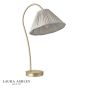 Laura Ashley Willowbrook Table Lamp Matt Antique Brass With Shade