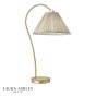 Laura Ashley Willowbrook Table Lamp Matt Antique Brass With Shade
