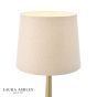 Laura Ashley Sullivan Table Lamp Matt Champagne With Shade