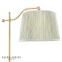 Laura Ashley Hemsley Floor Lamp Matt Antique Brass With Shade