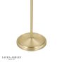 Laura Ashley Hemsley Floor Lamp Matt Antique Brass With Shade