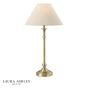 Laura Ashley Ludchurch Table Lamp Matt Antique Brass With Shade
