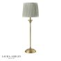 Laura Ashley Hemsley Table Lamp Matt Antique Brass With Shade