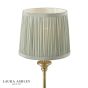 Laura Ashley Hemsley Table Lamp Matt Antique Brass With Shade