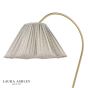 Laura Ashley Willowbrook Floor Lamp Matt Antique Brass With Shade