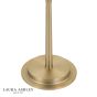 Laura Ashley Sullivan Floor Lamp Matt Champagne With Shade