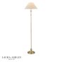 Laura Ashley Ludchurch Floor Lamp Matt Antique Brass With Shade
