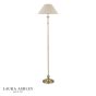 Laura Ashley Ludchurch Floor Lamp Matt Antique Brass With Shade