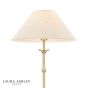 Laura Ashley Ludchurch Floor Lamp Matt Antique Brass With Shade
