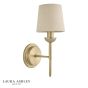 Laura Ashley Sullivan Wall Light Matt Champagne With Shade