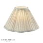 Laura Ashley Longcroft Natural Cotton Scalloped Shade 30cm/12 Inch