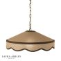 Laura Ashley Buckenham Pendant Rattan and Antique Brass