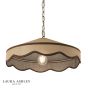 Laura Ashley Buckenham Pendant Rattan and Antique Brass