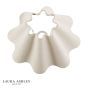 Laura Ashley Wavy Cream Cotton Scalloped Shade 41cm/16 Inch