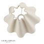 Laura Ashley Wavy Cream Cotton Scalloped Shade 31cm/12 inch