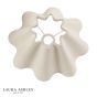 Laura Ashley Wavy Cream Cotton Scalloped Shade 26cm/10 Inch