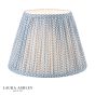 Laura Ashley Wrighton Blue Cotton Tapered Drum Shade 30cm/12 Inch