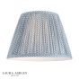 Laura Ashley Wrighton Blue Cotton Tapered Drum Shade 30cm/12 Inch