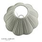 Laura Ashley Longcroft Natural Cotton Scalloped Shade 40cm/16 Inch