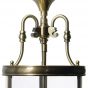 Lambeth 3 Light Lantern Dual Mount Antique Brass