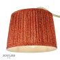 Joules Petworth Floor Lamp Matt Antique Brass With Shade