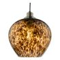 Leandra Pendant Tortoiseshell Glass and Antique Brass