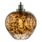 Leandra Pendant Tortoiseshell Glass and Antique Brass