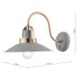 Liden Single Wall Light Graphite Copper