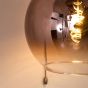 Lycia Wall Light Satin Bronze and Bronze Ombre Glass