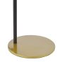 Lycia Table Lamp Satin Gold and Gold Ombre Glass