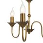Lydian 3 Light Pendant Antique Bronze Fitting Only
