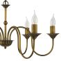 Lydian 6 Light Pendant Antique Bronze Fitting Only