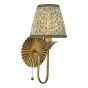 Lydian Wall Light Antique Bronze With Shade