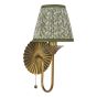 Lydian Wall Light Antique Bronze With Shade