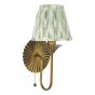 Lydian Wall Light Antique Bronze With Shade