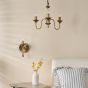 Lydian Wall Light Antique Bronze Bracket Only