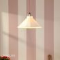 Joules Lynton Pendant Satin Bronze and Cream Ceramic