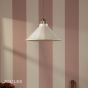 Joules Lynton Pendant Satin Bronze and Cream Ceramic