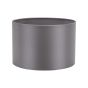 Lyris Grey Cotton Drum Shade 30cm