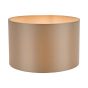 Lyris Taupe Cotton Drum Shade 35cm