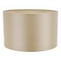Lyris Taupe Cotton Drum Shade 40cm
