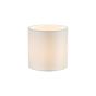 Lyris Ivory Cotton Drum Shade 12cm